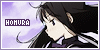 Homura Akemi from Mahou Shoujo/Puella Magi Madoka Magica 100x50 button