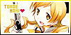 Mami Tomoe from Mahou Shoujo/Puella Magi Madoka Magica 100x50 button