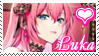luka megurine vocaloid webstamp